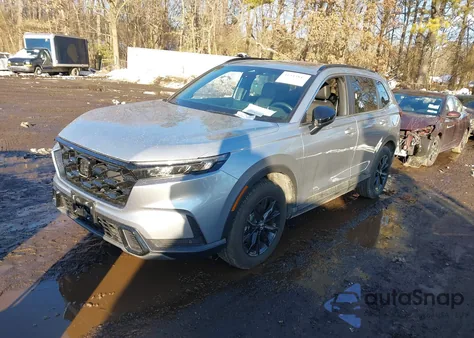 2025 Honda Cr-V Hybrid Sport-L from USA, damaged, VIN 5J6RS6H83SL001606